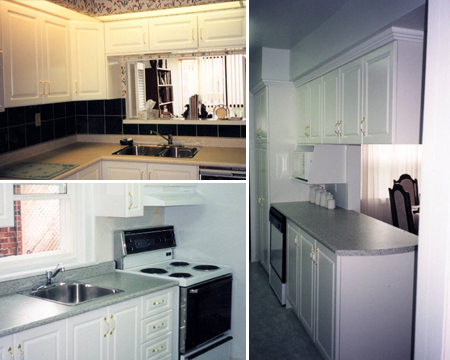White Kitchen Cabinets 